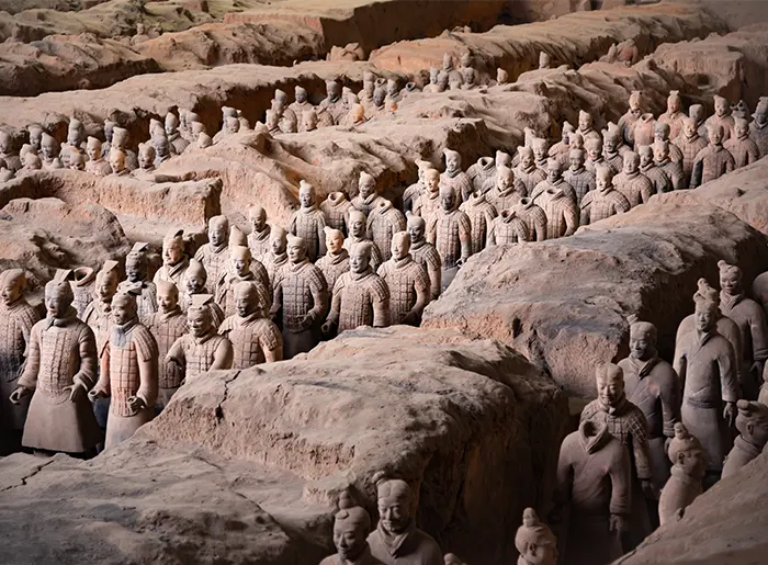 Les vestiges millenaires de Xi-an